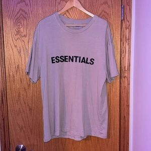 Essentials Fear of God t-shirt - Taupe FW2020
